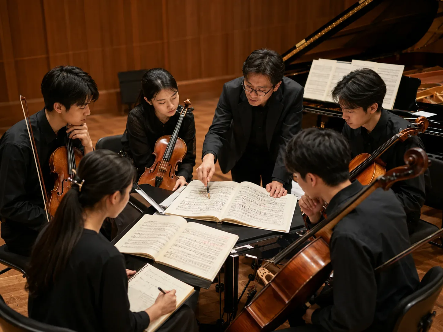 教師與學生共同閱讀總譜
